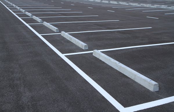 Parking Lot Construction in Sherman