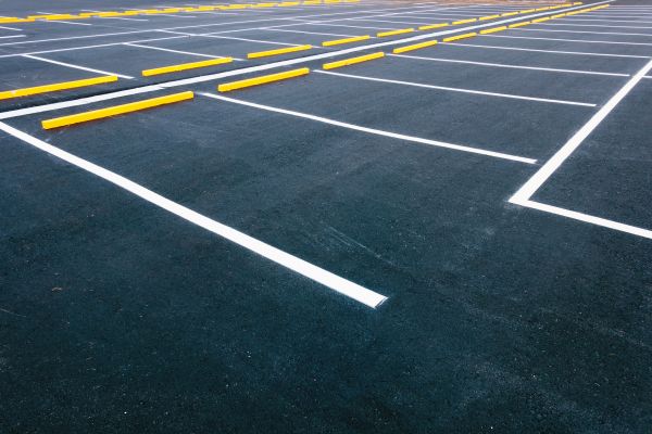 Parking Area Installation in Sherman