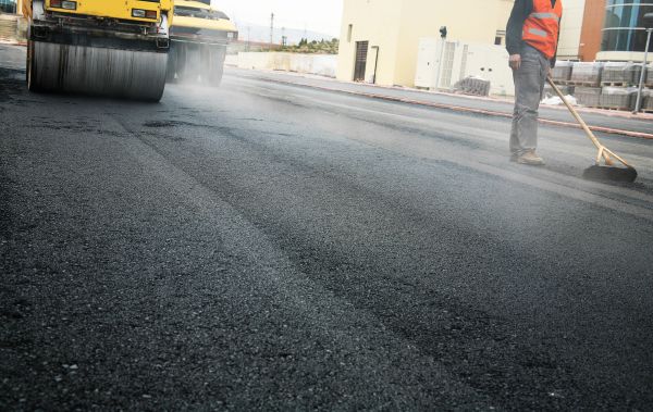 Asphalt Road Installation in Sherman
