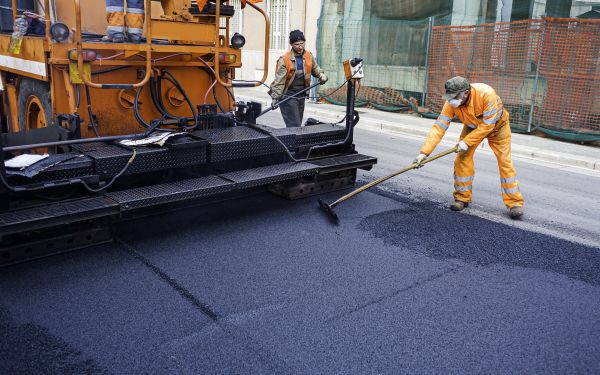 Asphalt Overlaying in Sherman