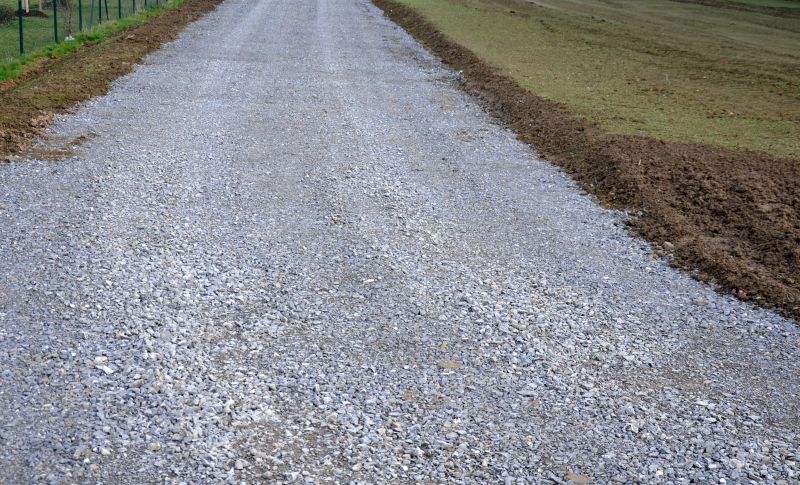Patterned Asphalt Installation