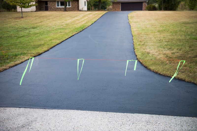 Fresh Asphalt Driveway